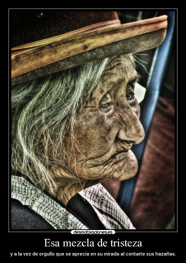Esa mezcla de tristeza - 