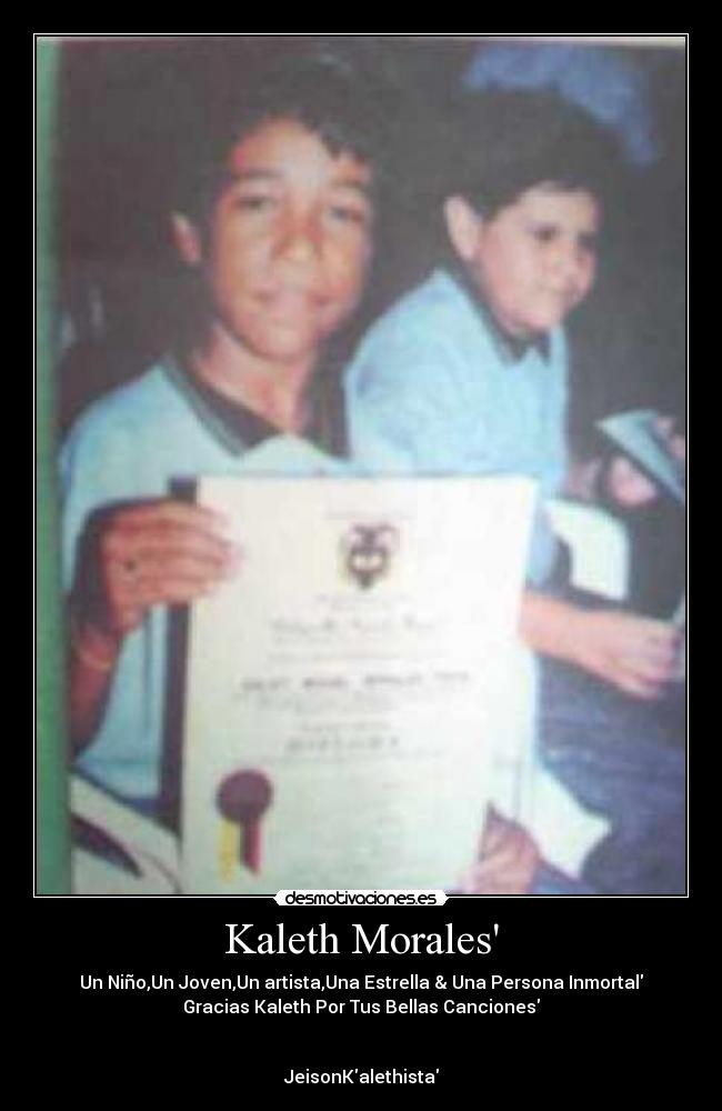 carteles kaleth morales desmotivaciones