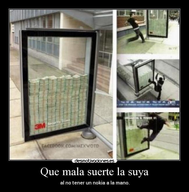 carteles nokia desmotivaciones