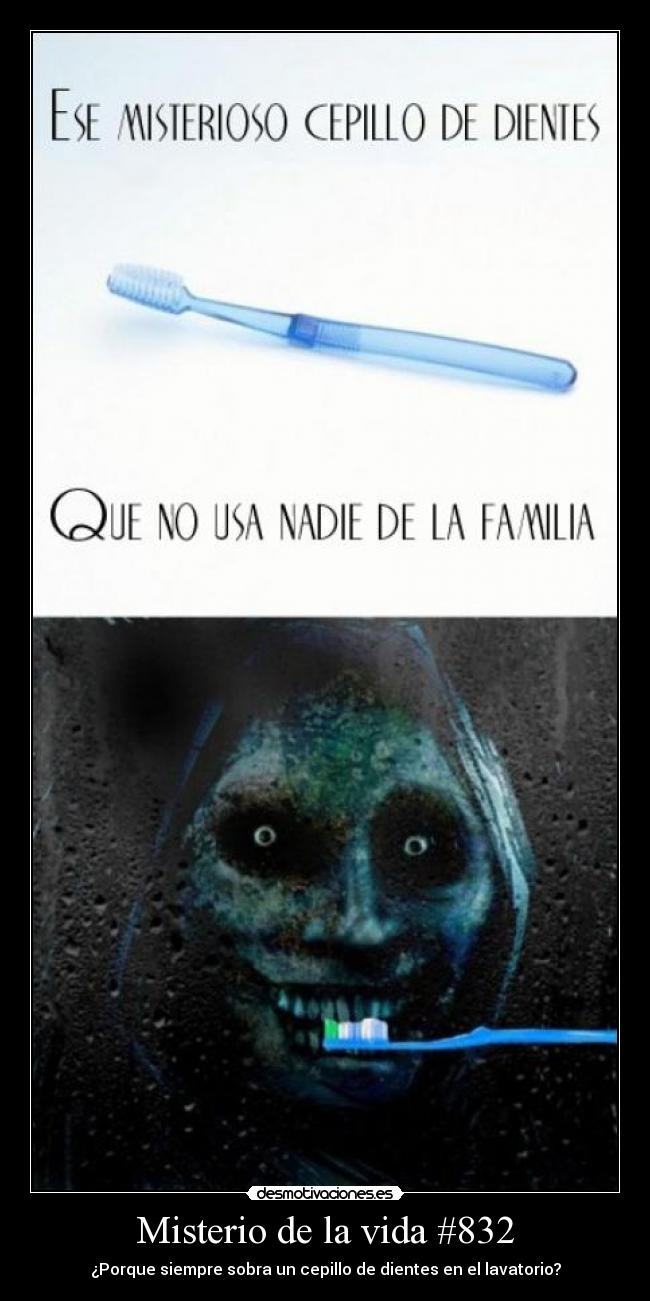 Misterio de la vida #832 -