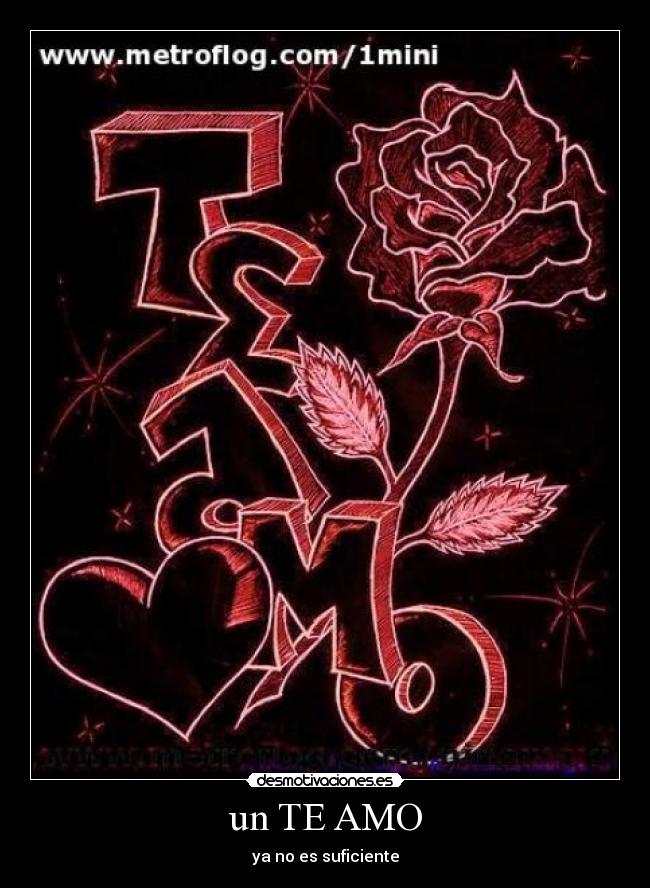 carteles 1teamo desmotivaciones