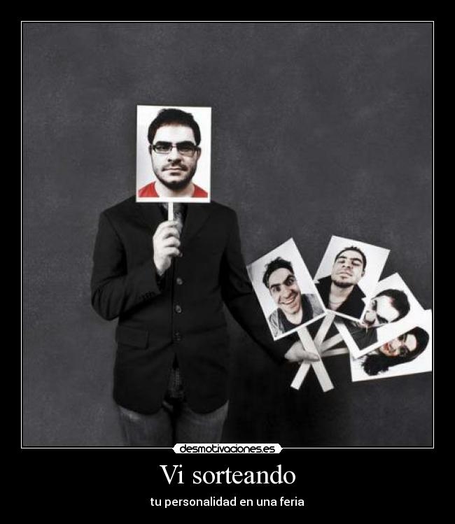 Vi sorteando - tu personalidad en una feria