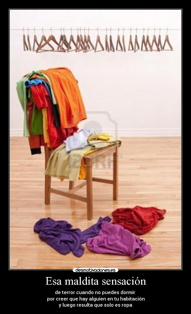 Esa maldita sensación -