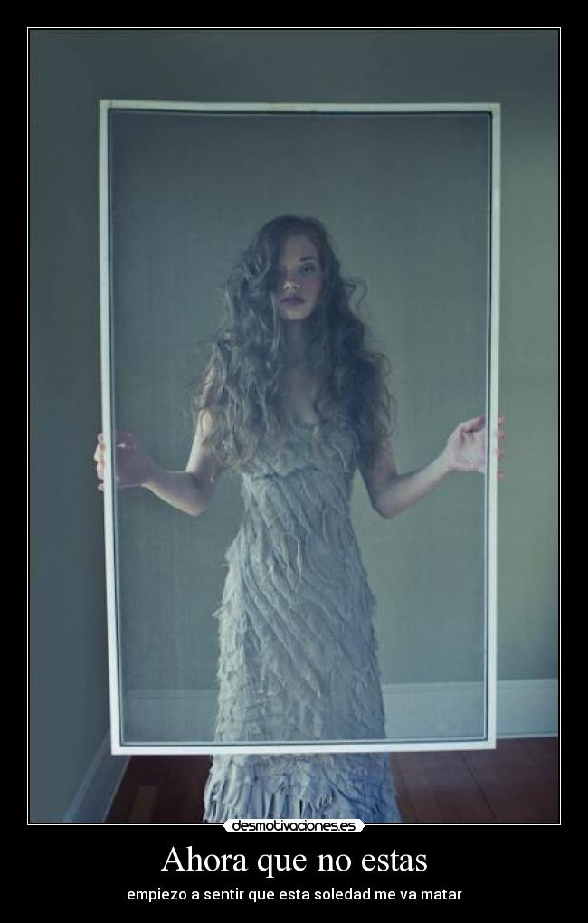 Ahora que no estas - 