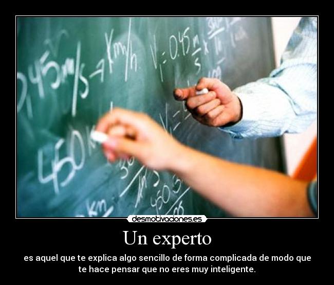 Un experto - 