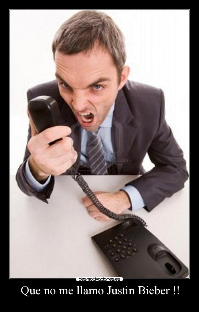 Que no me llamo Justin Bieber !! -