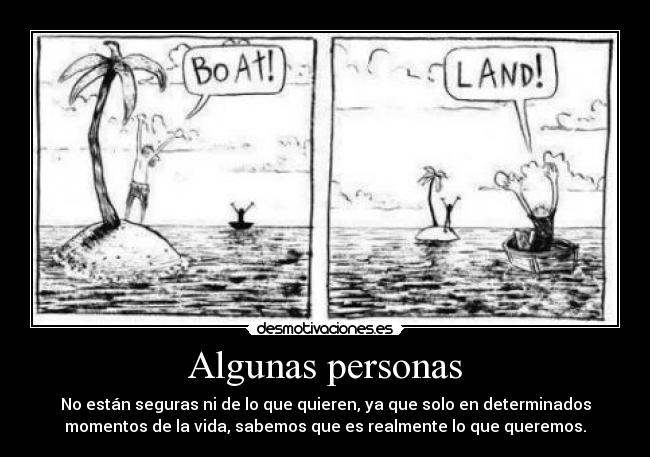 Algunas personas -