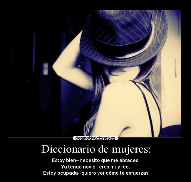 Diccionario de mujeres: - 