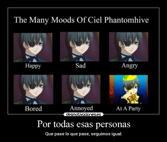 Por todas esas personas - Que pase lo que pase, seguimos igual.