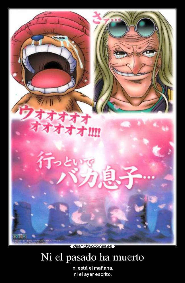 carteles pasado chopper pasado desmotivaciones