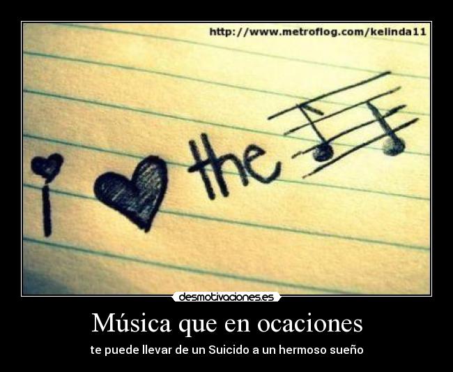 Música que en ocaciones - 
