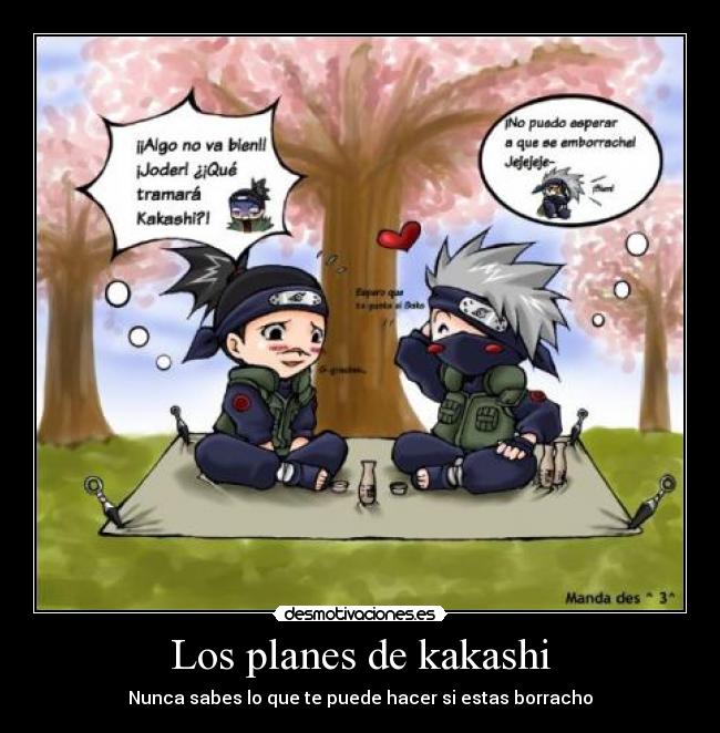 Los planes de kakashi -