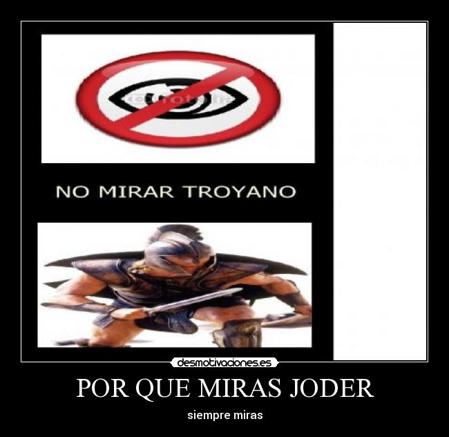 POR QUE MIRAS JODER - 