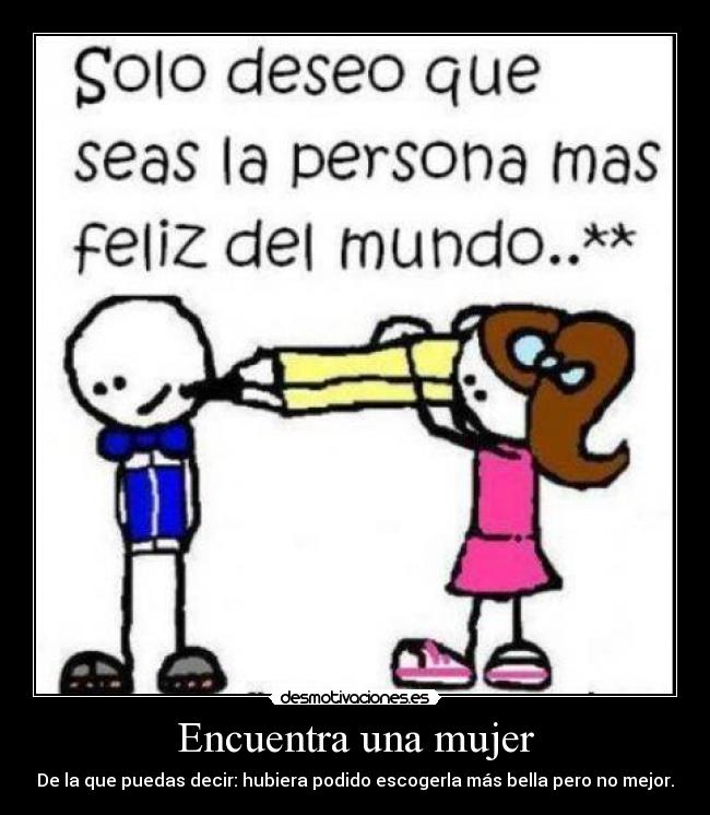 Encuentra una mujer -