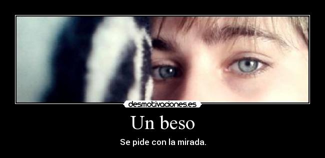 Un beso -