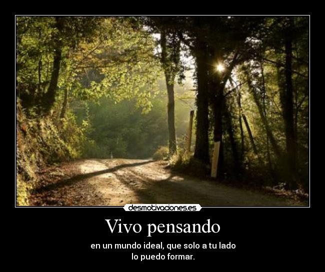Vivo pensando -