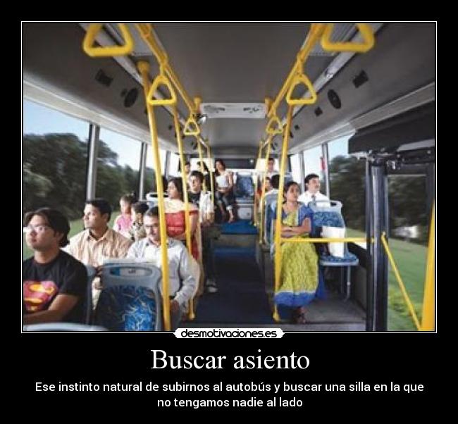 carteles buscar asiento desmotivaciones