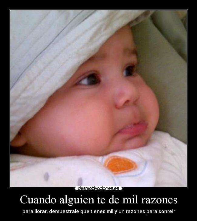 Cuando alguien te de mil razones - 