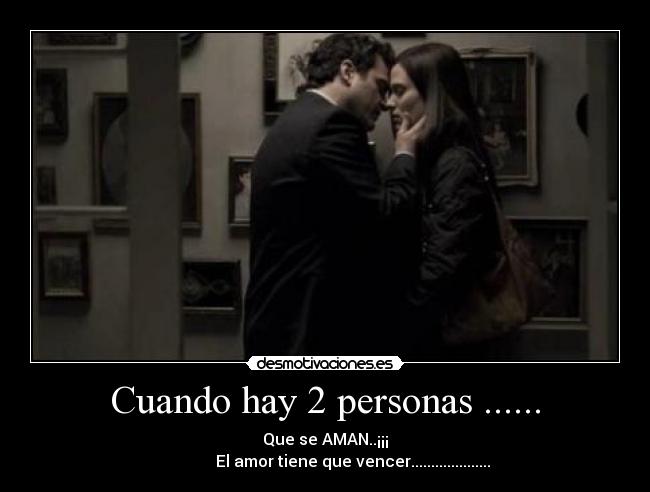 Cuando hay 2 personas ...... - 