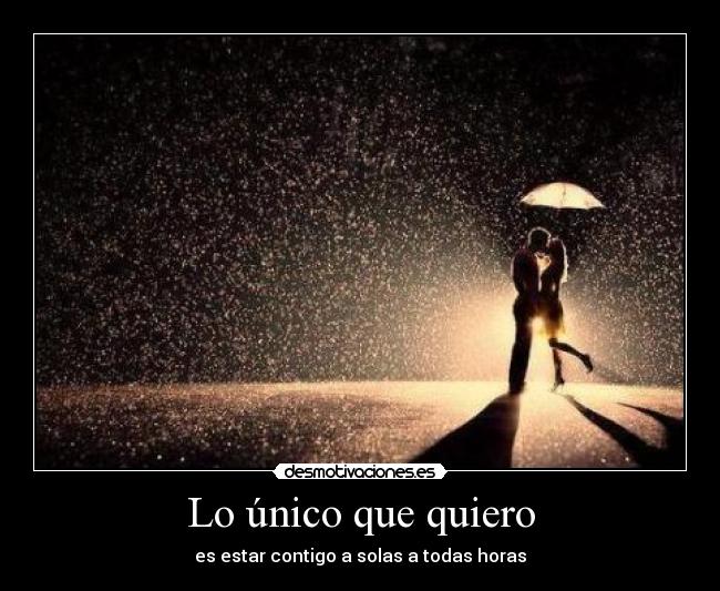 Lo único que quiero - 