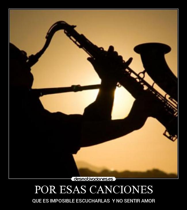 POR ESAS CANCIONES -