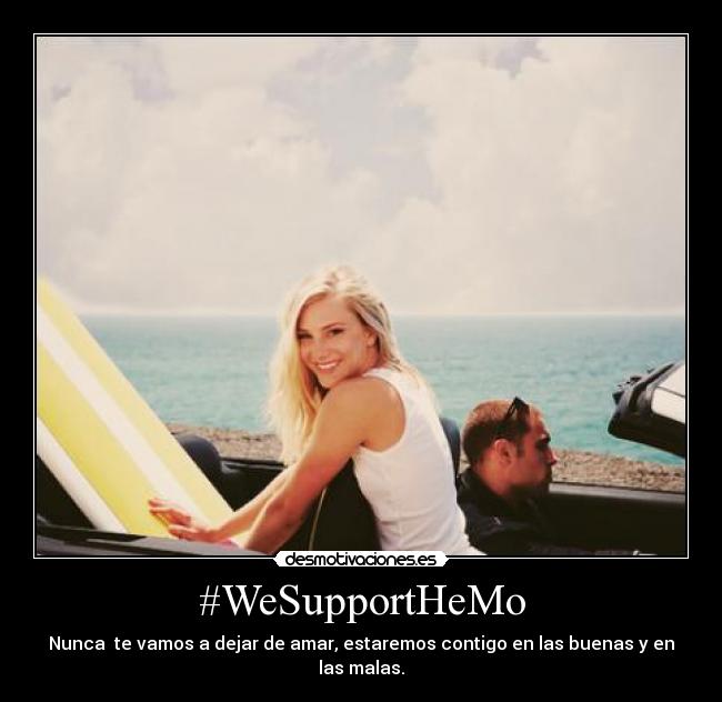 #WeSupportHeMo -