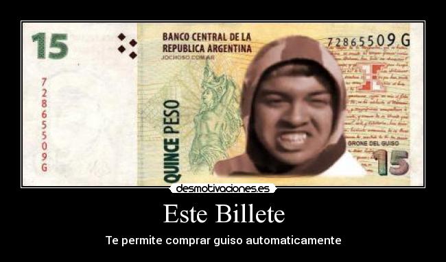 Este Billete -