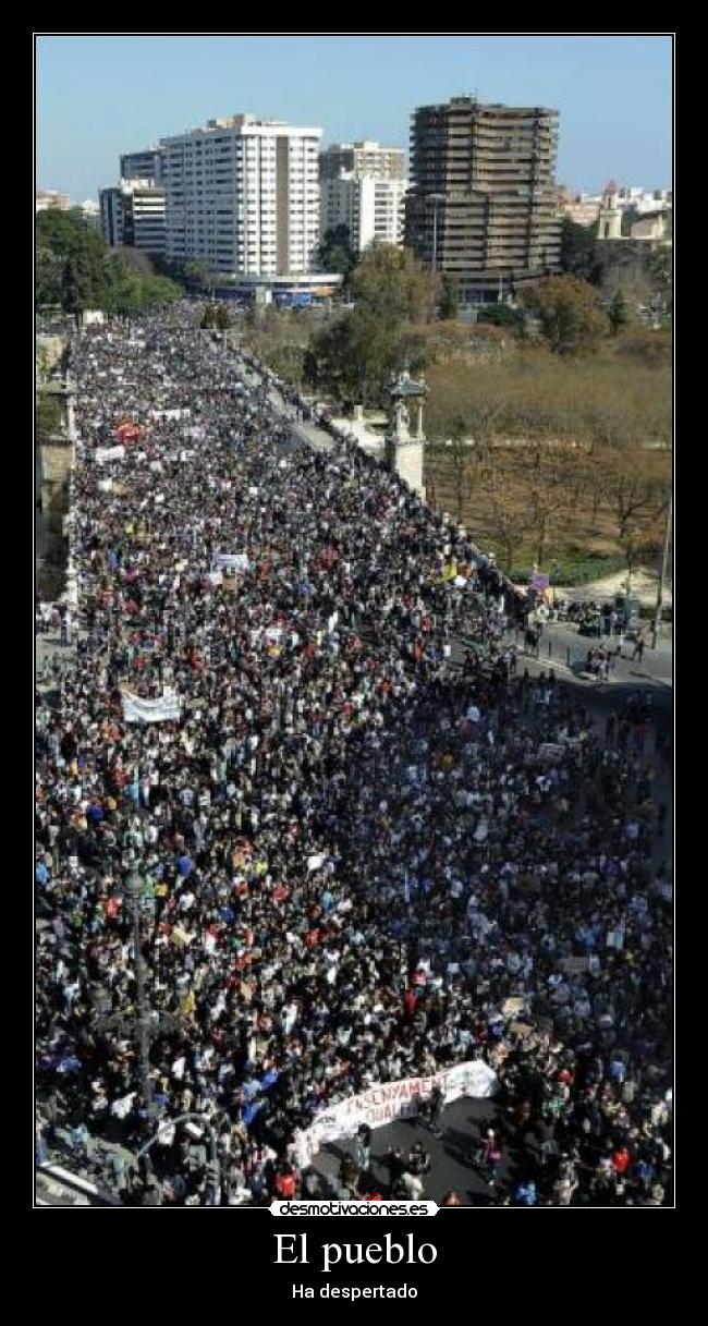 El pueblo - Ha despertado