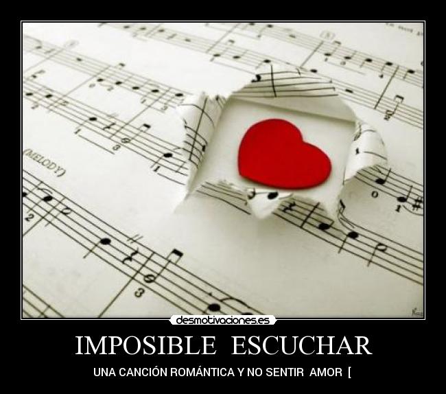 IMPOSIBLE  ESCUCHAR - UNA CANCIÓN ROMÁNTICA Y NO SENTIR  AMOR  [ 