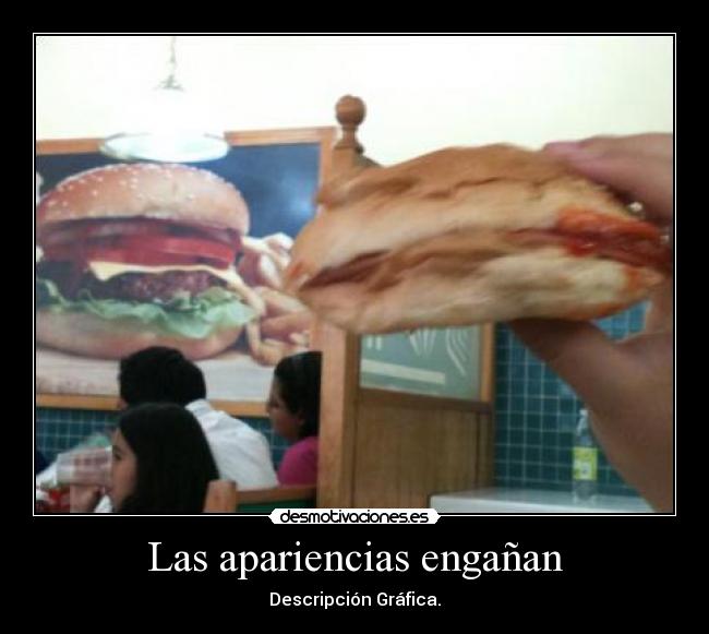 Las apariencias engañan -
