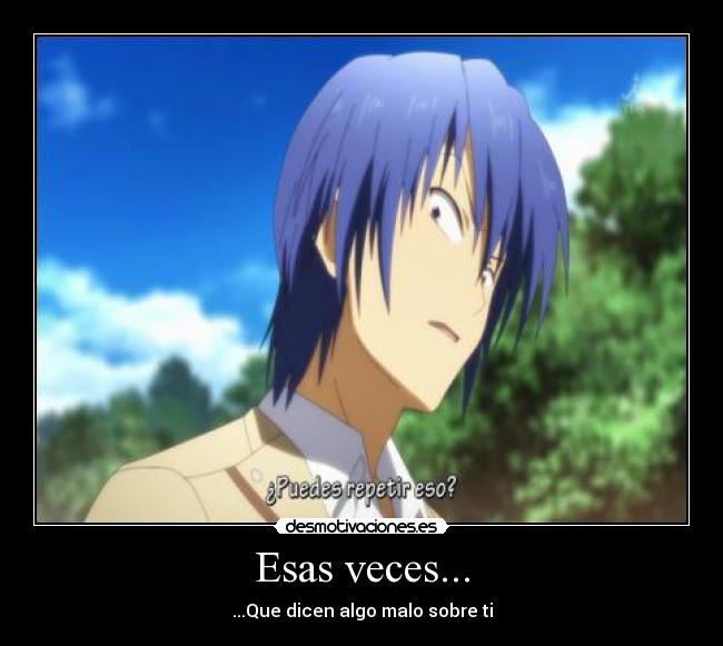 Esas veces... - 