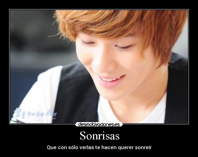 Sonrisas - Que con sólo verlas te hacen querer sonreír