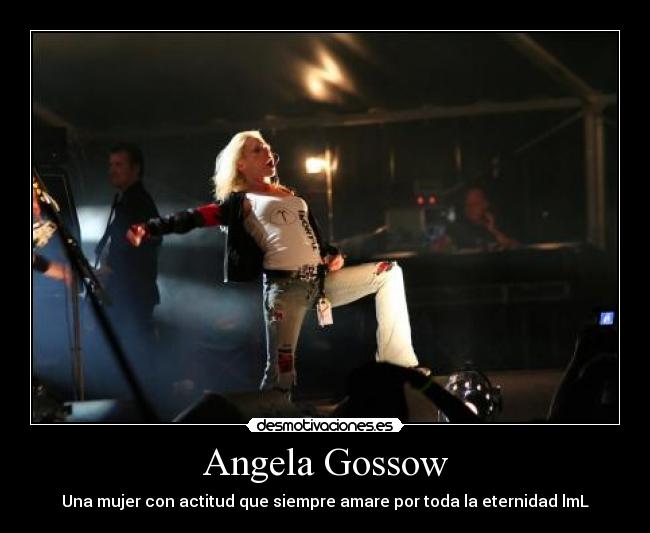 Angela Gossow - Una mujer con actitud que siempre amare por toda la eternidad lmL