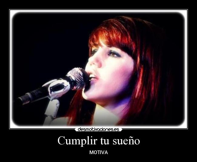 carteles sueno cumplir ella desmotivaciones