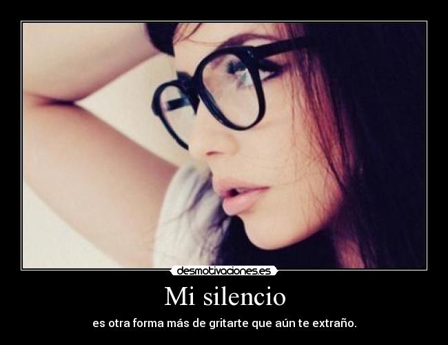 Mi silencio -