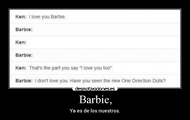 Barbie, -