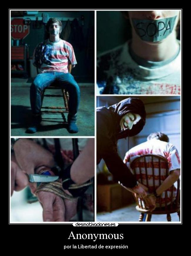 Anonymous - por la Libertad de expresión