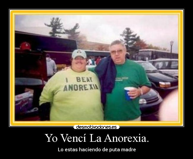 Yo Vencí La Anorexia. -