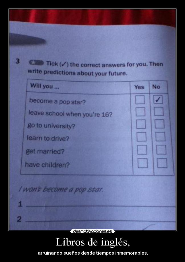 Libros de inglés, -