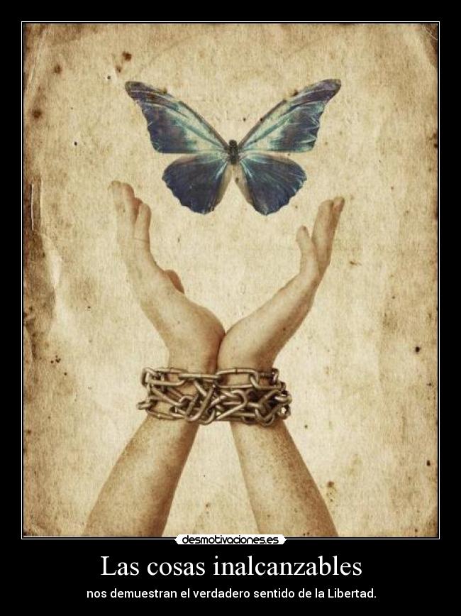 Las cosas inalcanzables -
