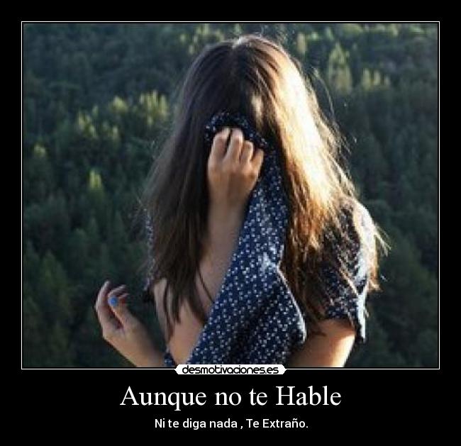 Aunque no te Hable - 
