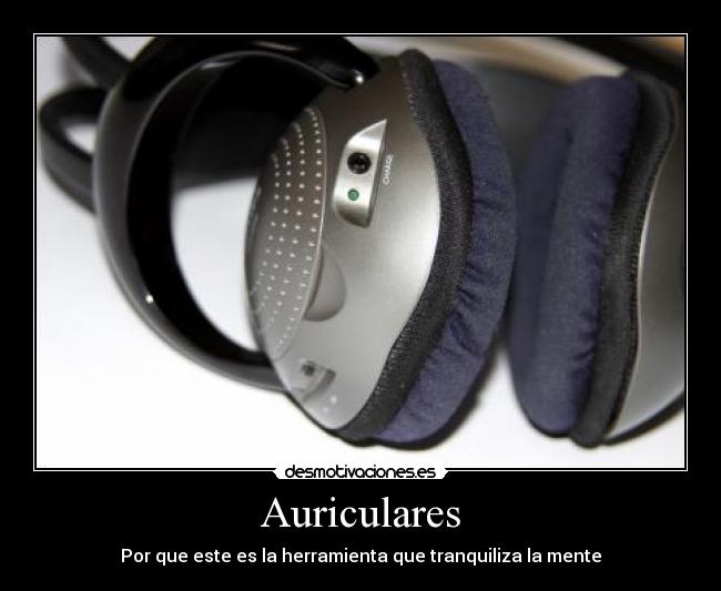 carteles mente auriculares desmotivaciones