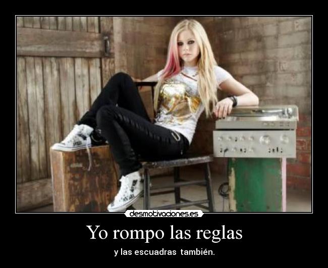 Yo rompo las reglas -