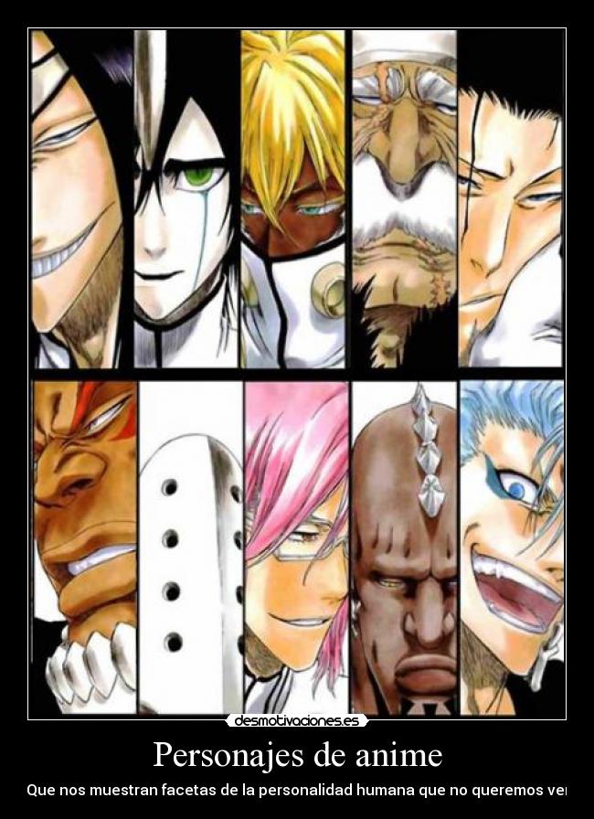 Personajes de anime - 