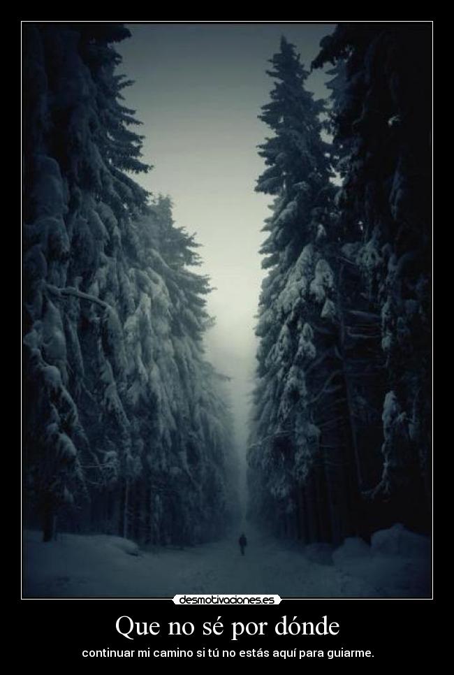 Que no sé por dónde - 