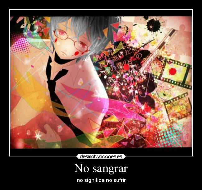 No sangrar - 