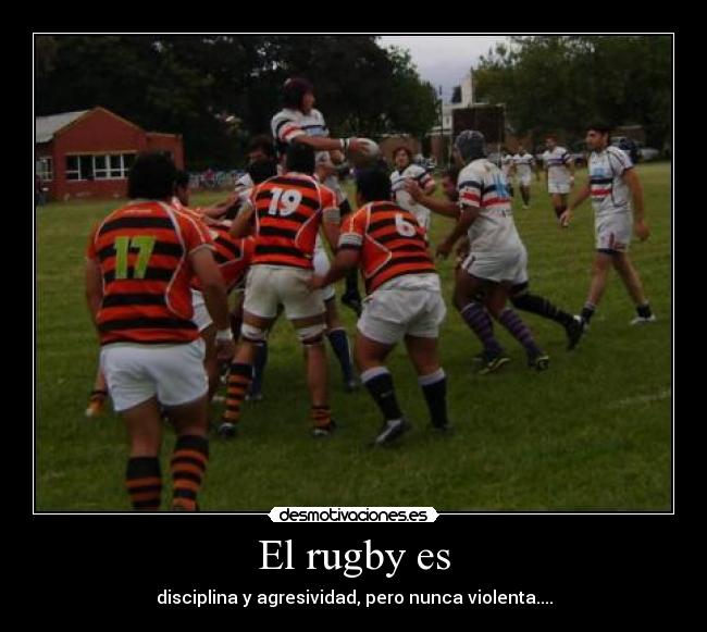 El rugby es -