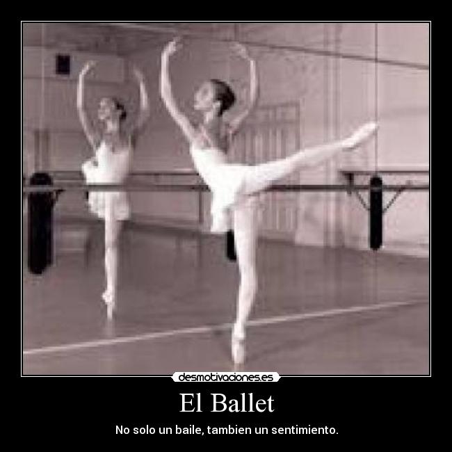 carteles ballet desmotivaciones