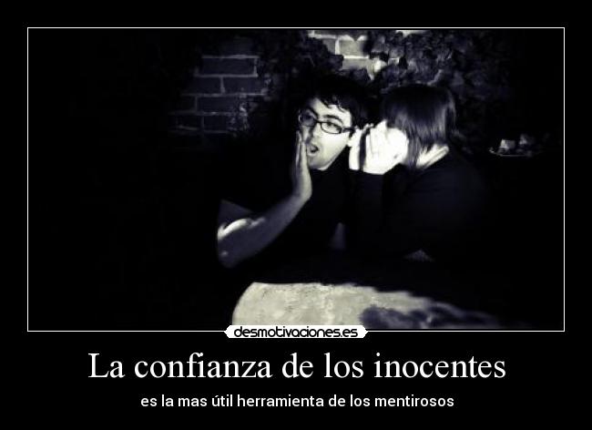 La confianza de los inocentes -