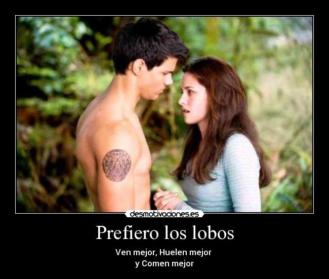 Prefiero los lobos -